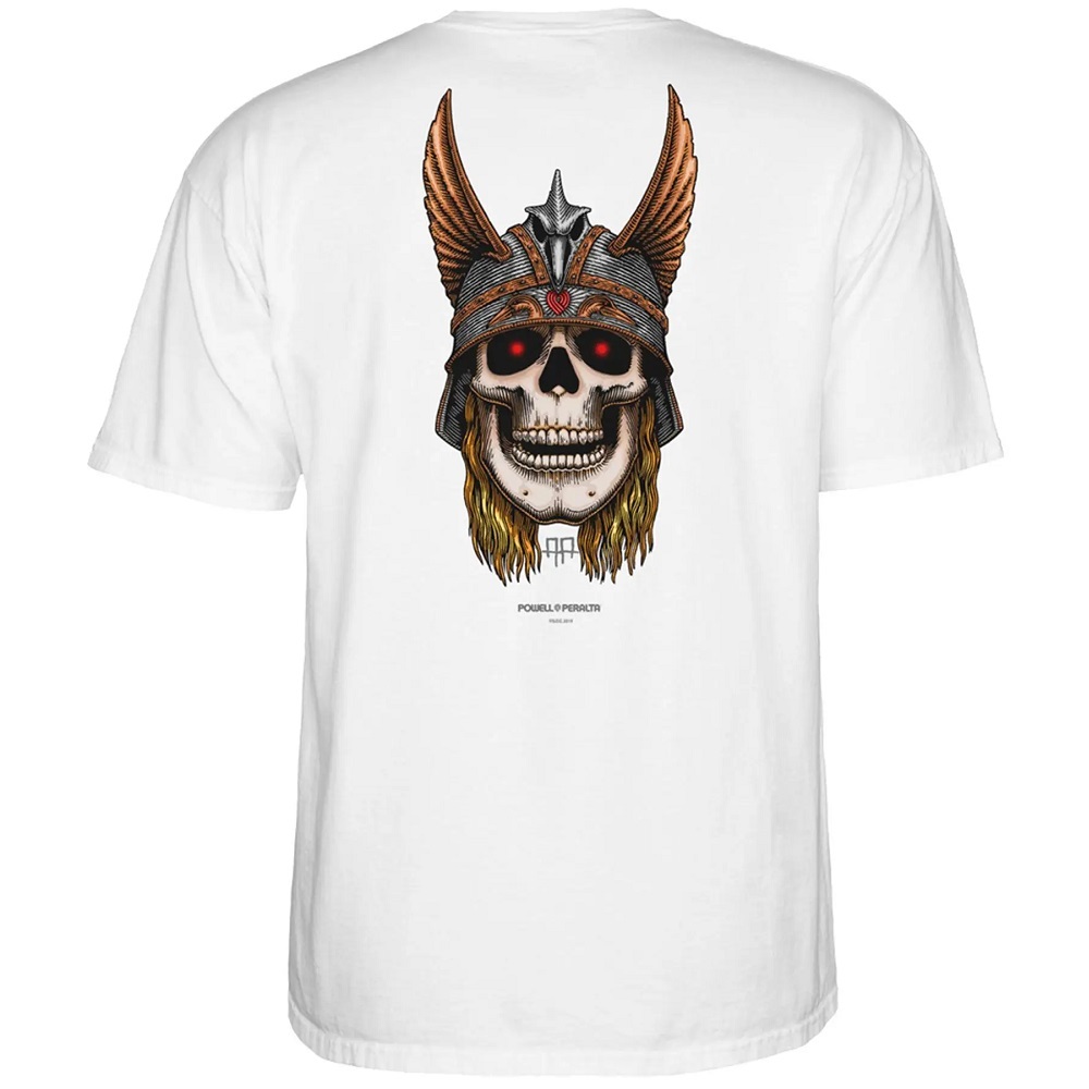 Powell Peralta Anderson Skull White T-Shirt