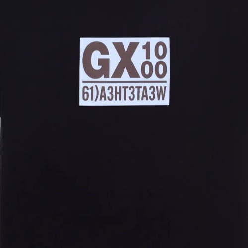Gx1000 61 Logo Black T-Shirt