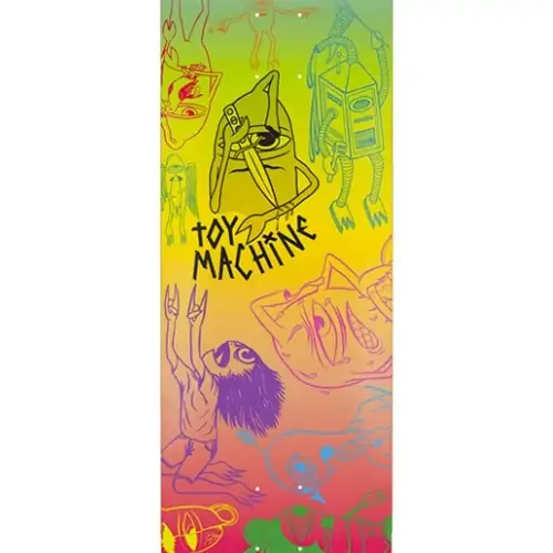 Toy Machine Characters ll 8.0 Skateboard Deck