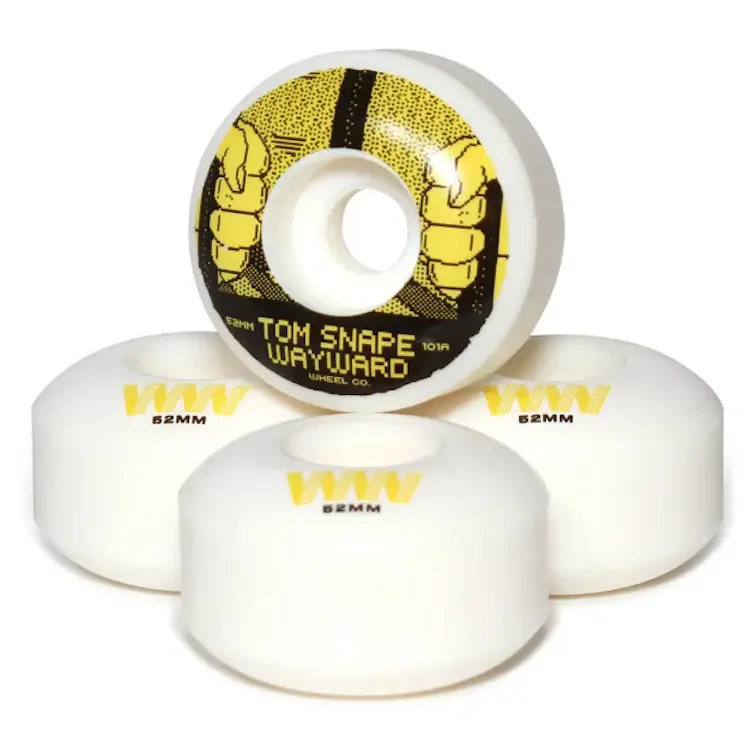 Wayward Tom Snape Classic Full 101A 52mm Skateboard Wheels