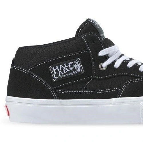 Vans Skate Half Cab Black White Shoes