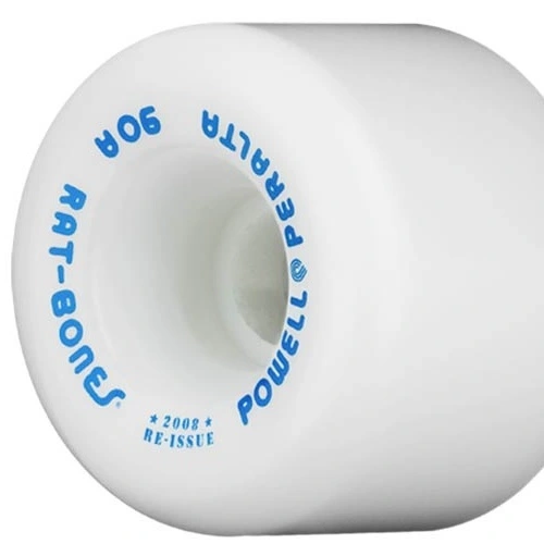 Powell Peralta Rat Bones White 90a 60mm Skateboard Wheels