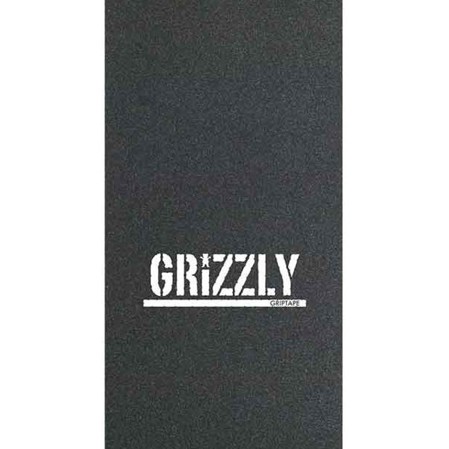 Grizzly Grip Tramp Black 9 x 33 Skateboard Grip Tape Sheet