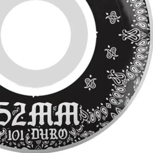 DGK Paisley 101A 52mm Skateboard Wheels