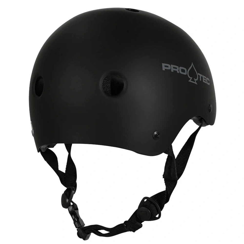 Protec Classic Certified Matte Black Helmet