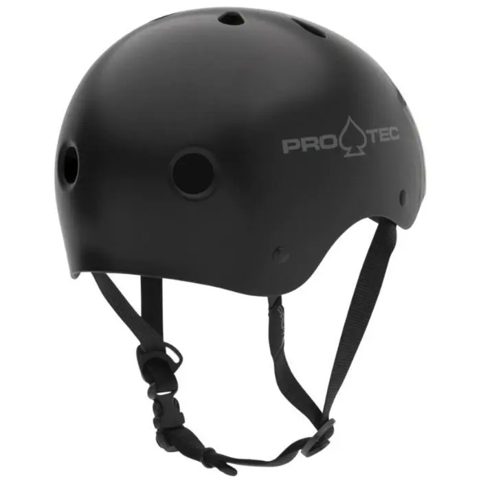 Protec Classic Matte Black Skate Helmet