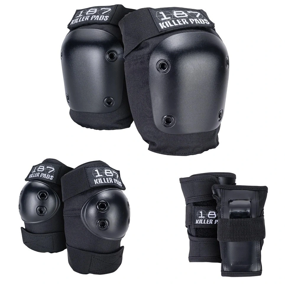 187 Six Pack Black Pad Set