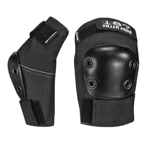 187 Pro Black Elbow Pads