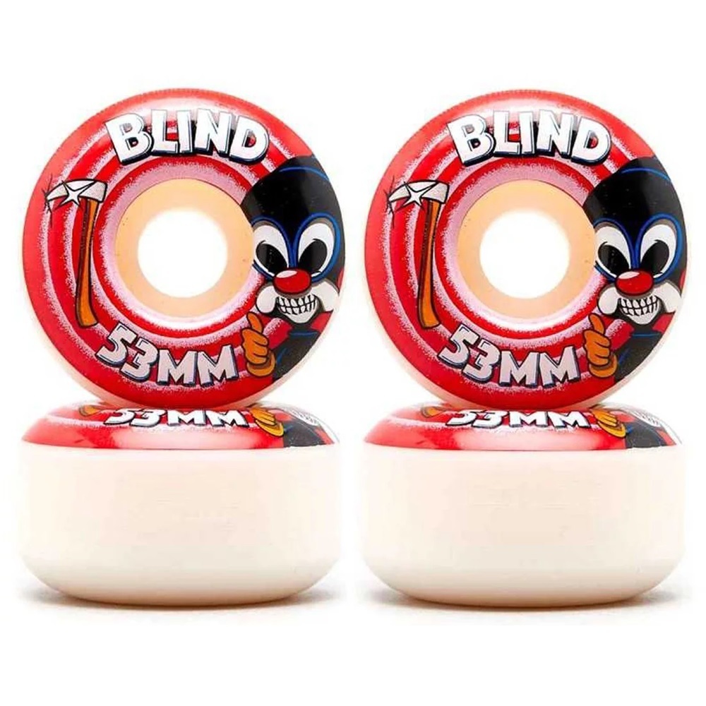 Blind Reaper Impersonator Red 99A 53mm Skateboard Wheels