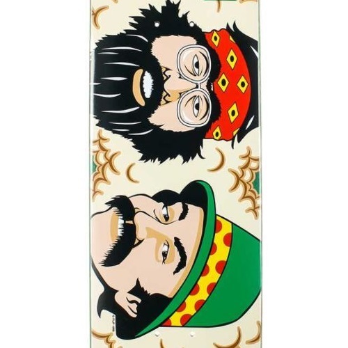 Flip Toms Friends Stain Green 8.25 Skateboard Deck