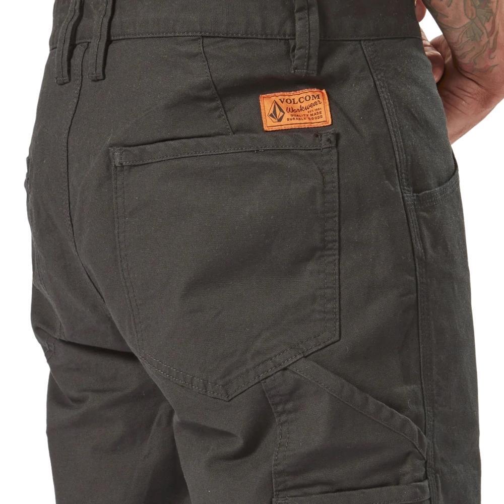 Volcom Caliper Black 19" Work Shorts [Size: 32]