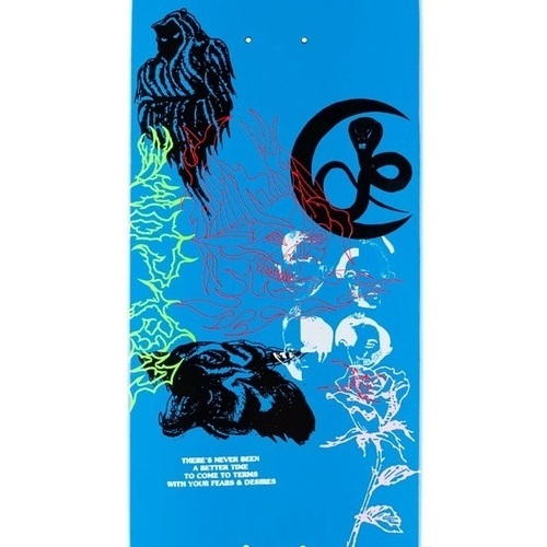 Welcome Flash On Moontrimmer 2.0 Blue 8.5 Skateboard Deck