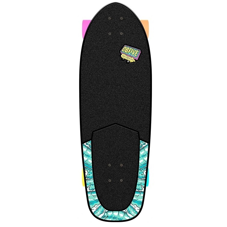 Obfive Wave Park Hyper Grom 28 Surfskate Skateboard