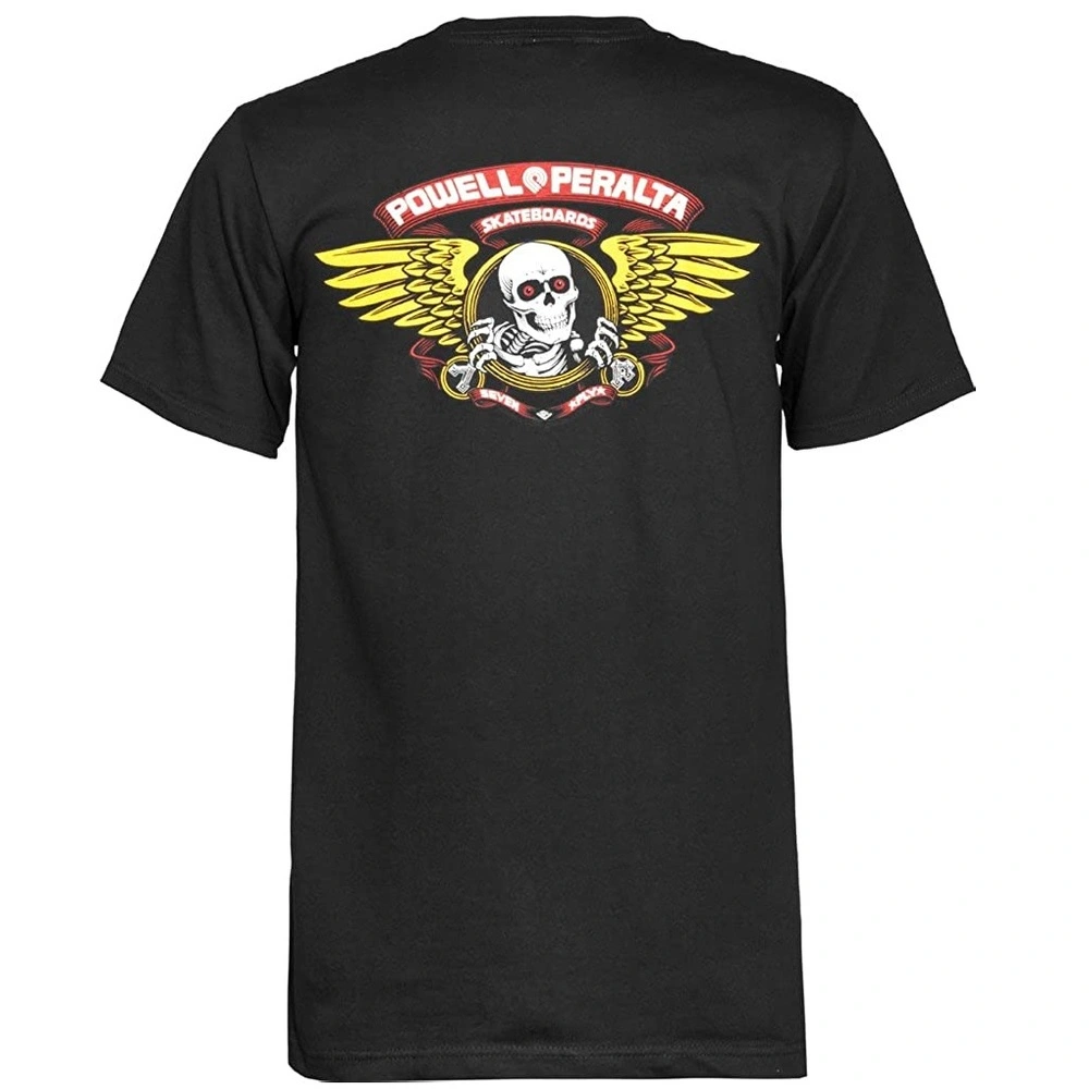 Powell Peralta Winged Ripper Black T-Shirt