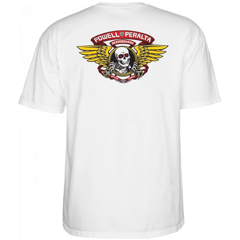 Powell Peralta Winged Ripper White T-Shirt