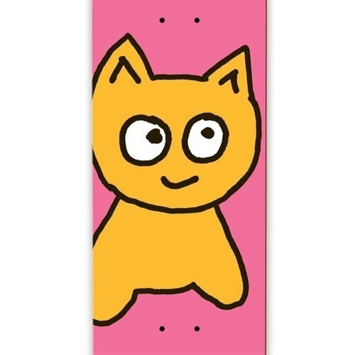 Meow Big Cat Pink 7.25 Skateboard Deck