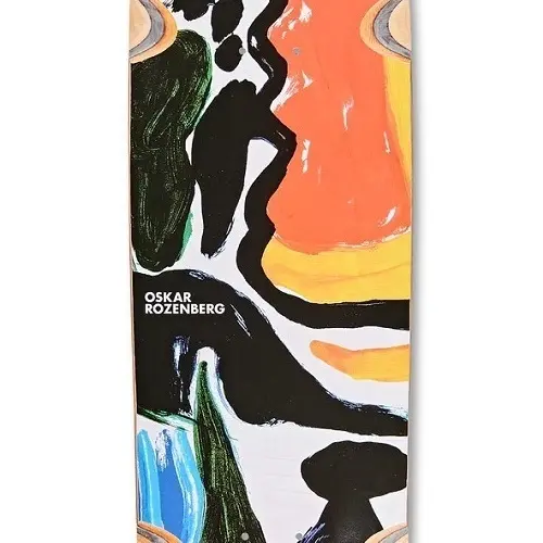 Polar Skate Co Oskar Rozenberg Facescape Wheel Well P9 8.625 Skateboard Deck