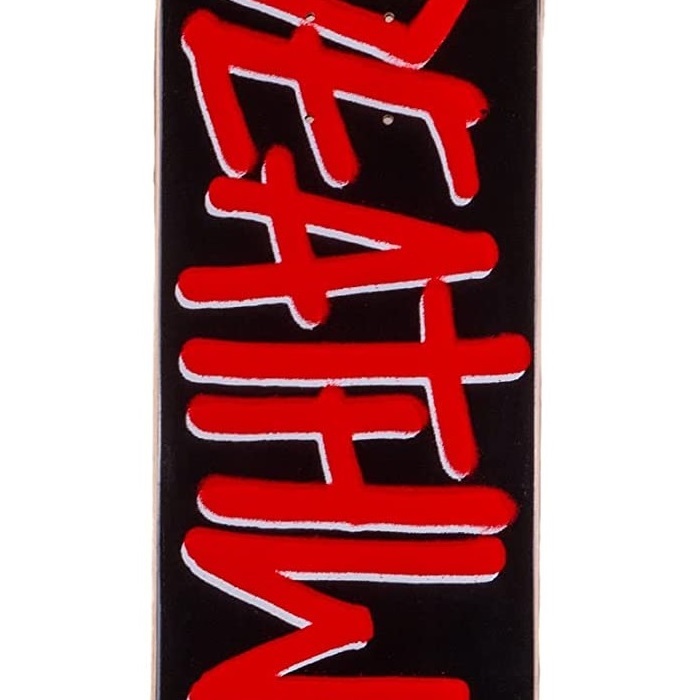 Deathwish OG Deathspray Red Black 8.25 Skateboard Deck