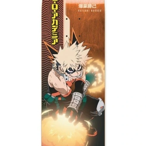 Primitive X My Hero Academia Katsuki Bakugo 8.25 Skateboard Deck