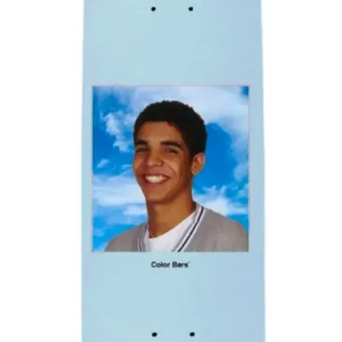 Color Bars Degrassi Yearbook 8.5 Skateboard Deck