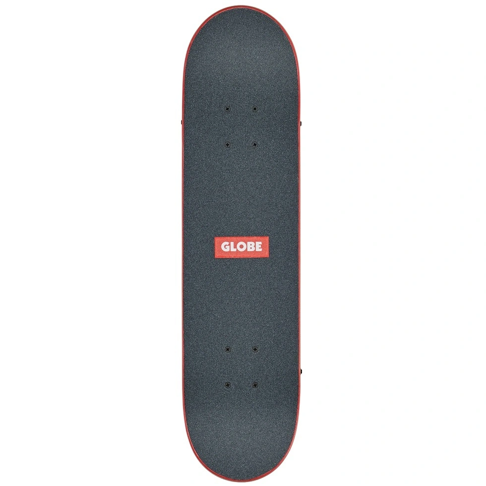 Globe Kids Alight Mini Black Maple Red 7.0 Complete Skateboard