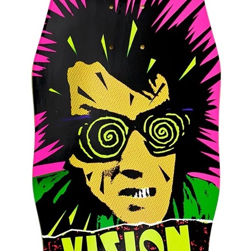 Vision Original Psycho Stick Reissue Blue Skateboard Deck