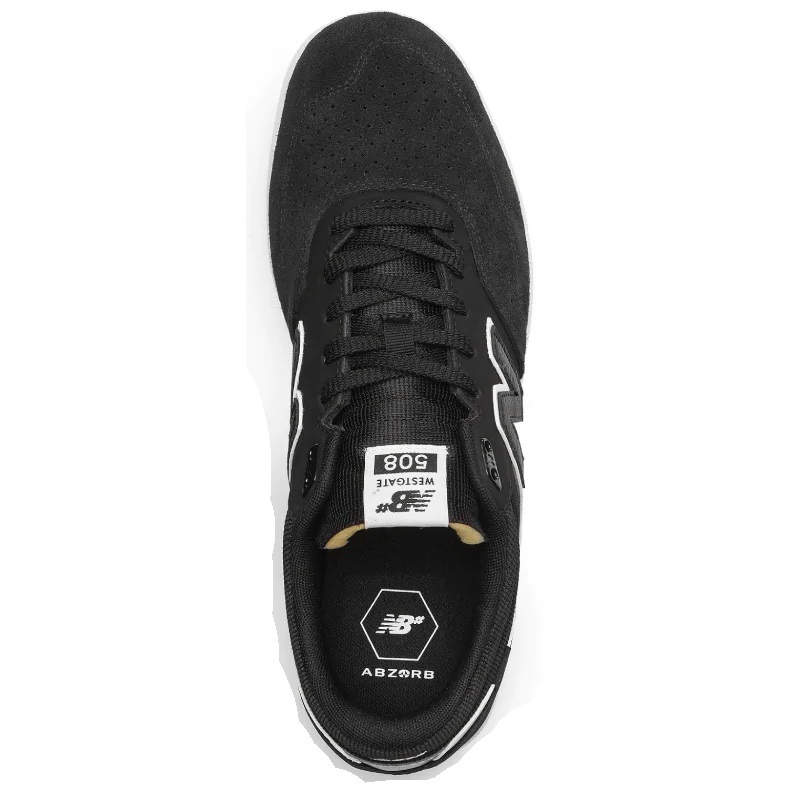 New Balance NM508 Black White Mens Skate Shoes