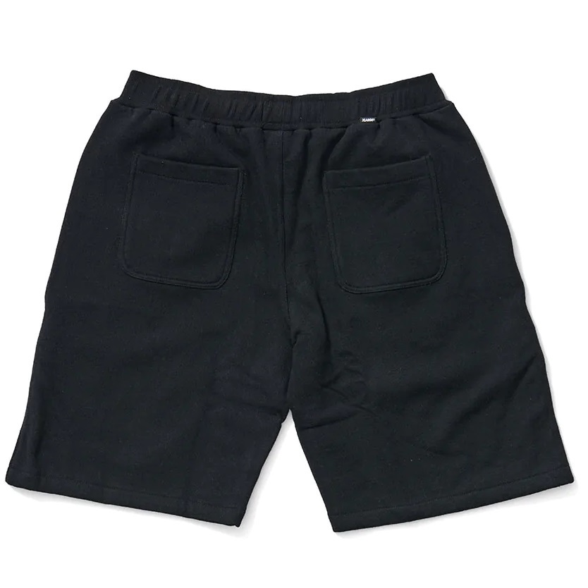 XLarge Text Black Sweat Shorts