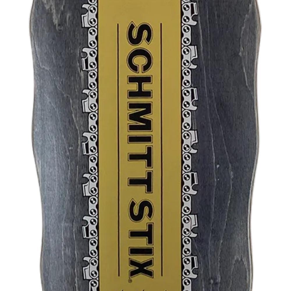 Schmitt Stix Chainsaw Reissue Black Skateboard Deck