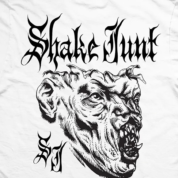 Shake Junt Lock Jaw White T-Shirt [Size: XL]