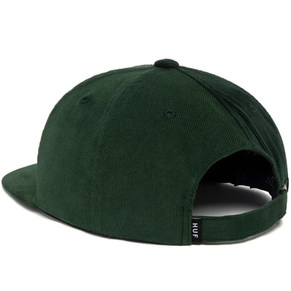 HUF Split Cord Green Strapback Hat