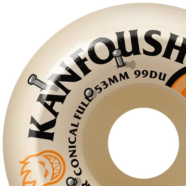 Spitfire Overtime Kanfoush Conical Full F4 99D 53mm Skateboard Wheels