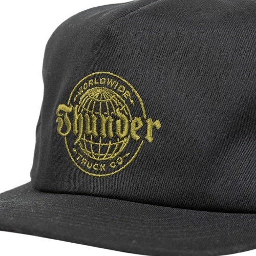 Thunder Truck Co Worldwide Black Army Green Hat