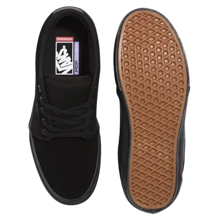 Vans Skate Chukka Low Blackout Shoes