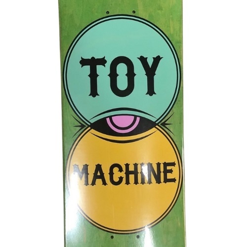 Toy Machine Vendiagram Green 7.75 Skateboard Deck