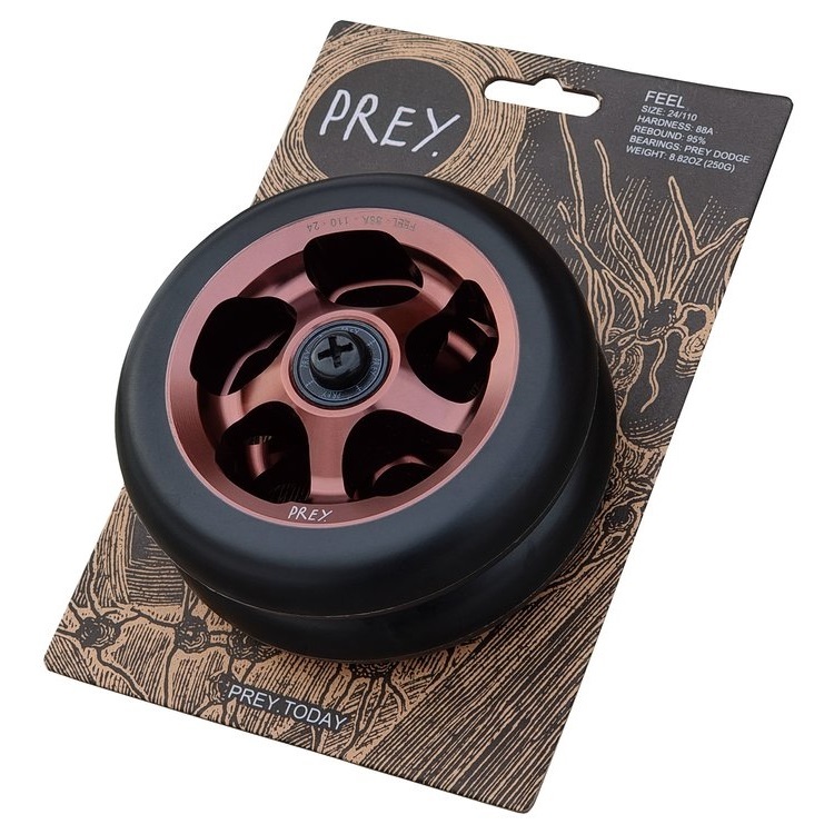 Prey Feel Copper 110mm Set Of 2 Scooter Wheels