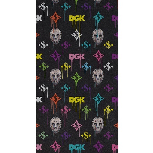 Dgk Monogram 9 x 33 Skateboard Grip Tape Sheet