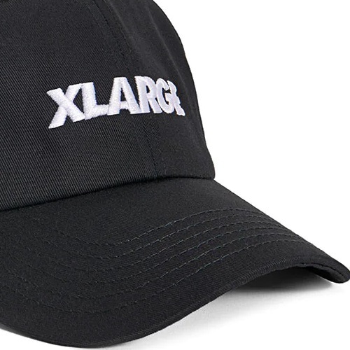 XLarge Low Profile Text Black Hat