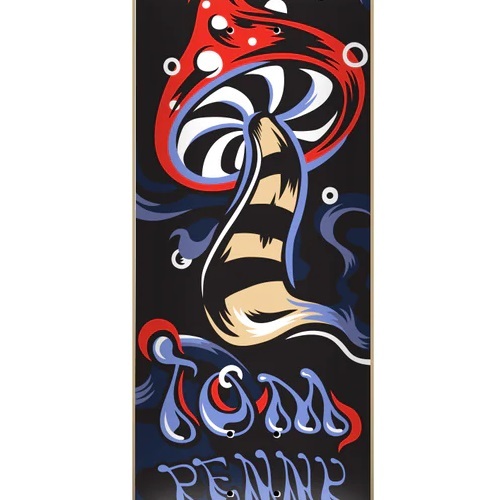 Flip Black Light Tom Penny 8.0 Skateboard Deck