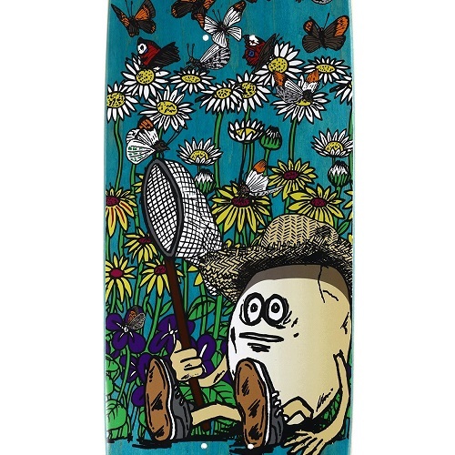 Heroin Avi Guest Egg Blue 8.88 Skateboard Deck