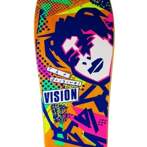 Vision Original MG Reissue Orange Skateboard Deck