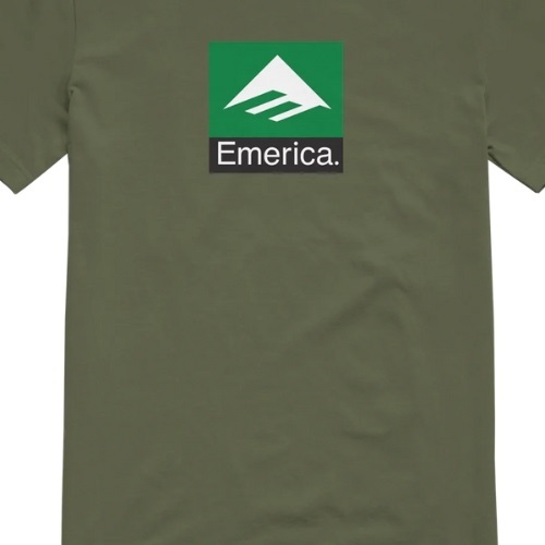 Emerica Classic Combo Military T-Shirt [Size: S]