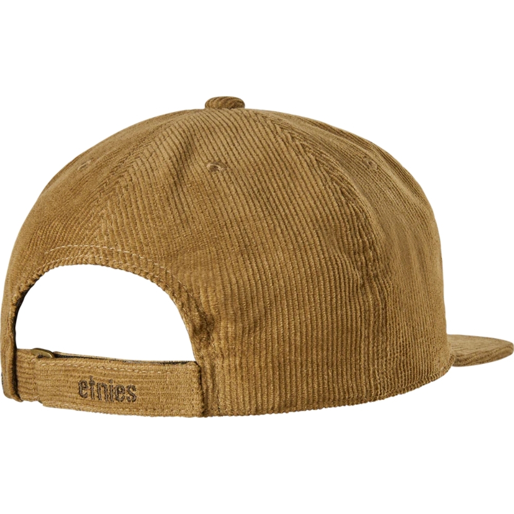 Etnies Arrow Cord Brown Strapback Hat