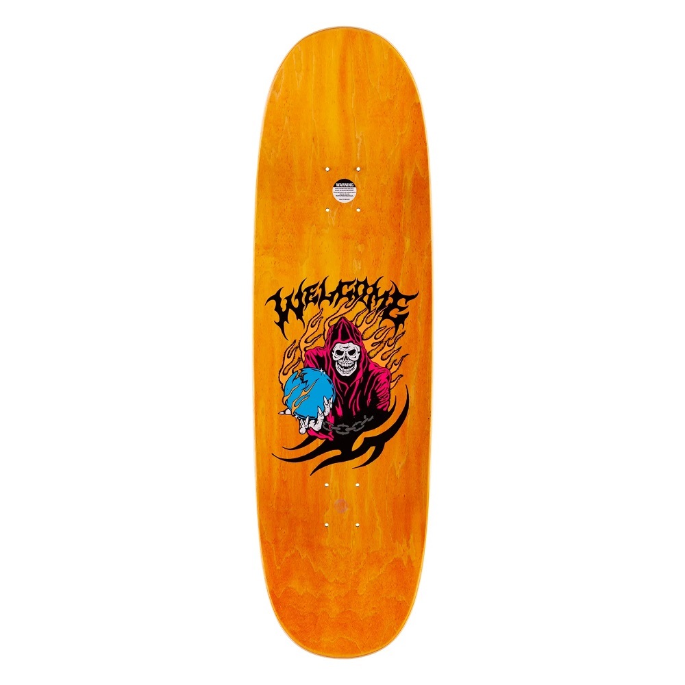 Welcome Wonder On Boline 2 Brown 9.5 Skateboard Deck