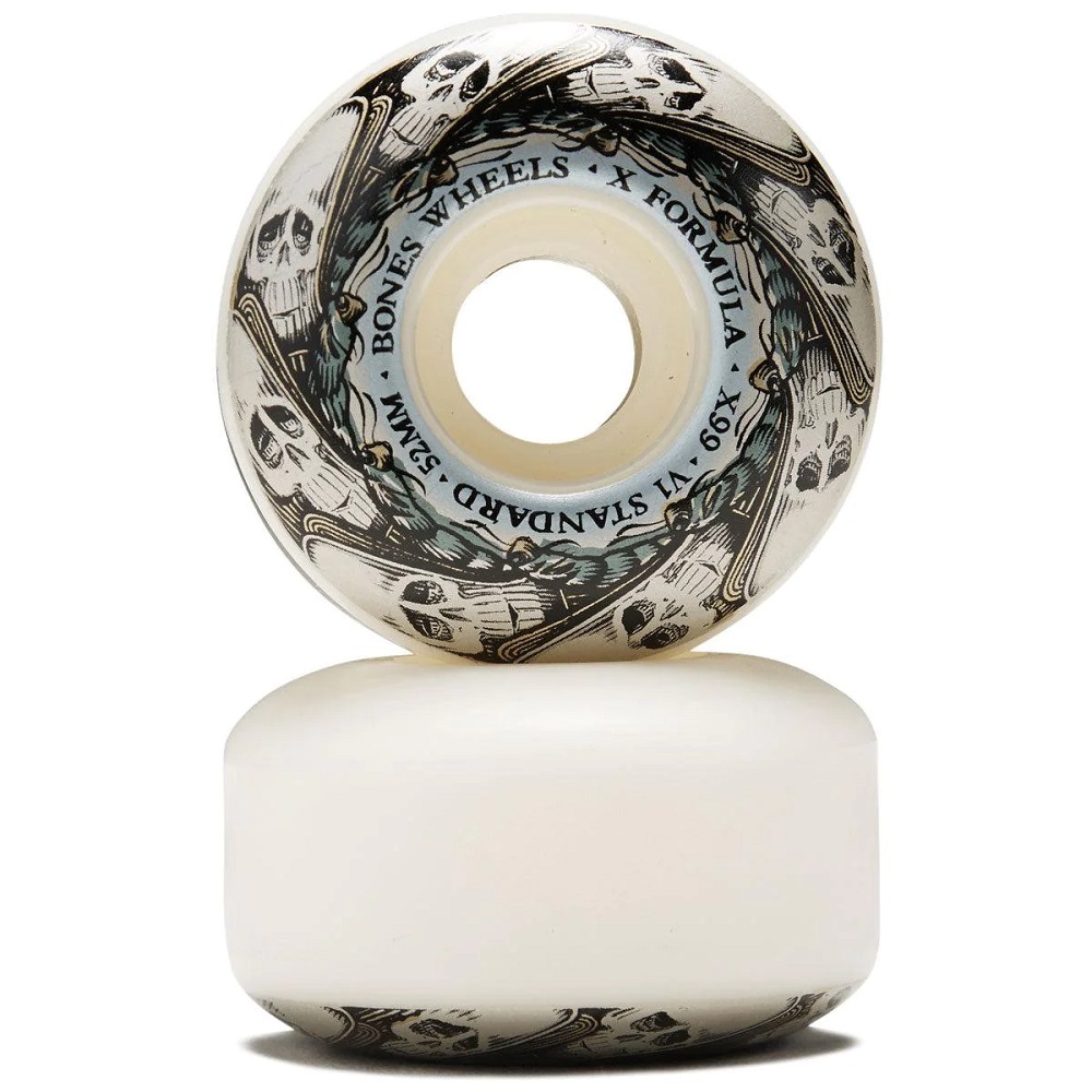 Bones X-Formula Butterfly Effect V1 99A 52mm Skateboard Wheels