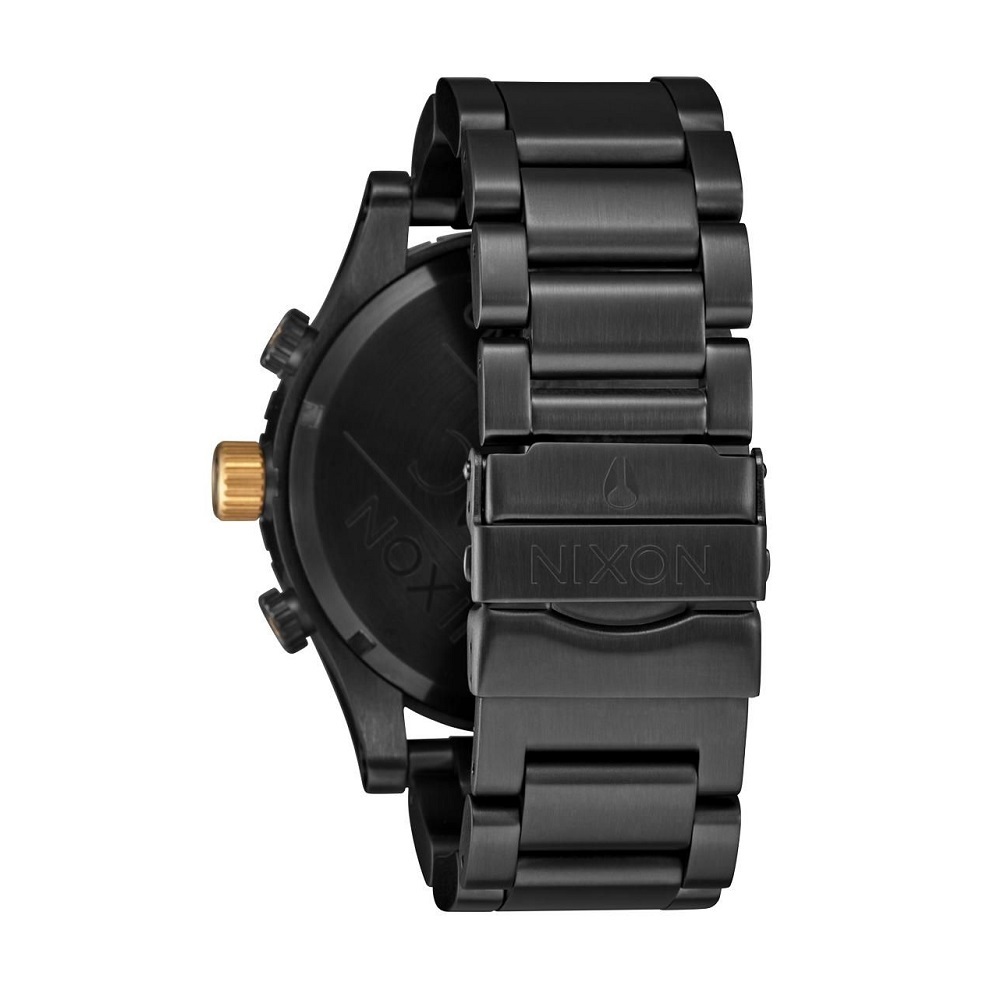 Nixon 2PAC 51-30 Black Gold Watch