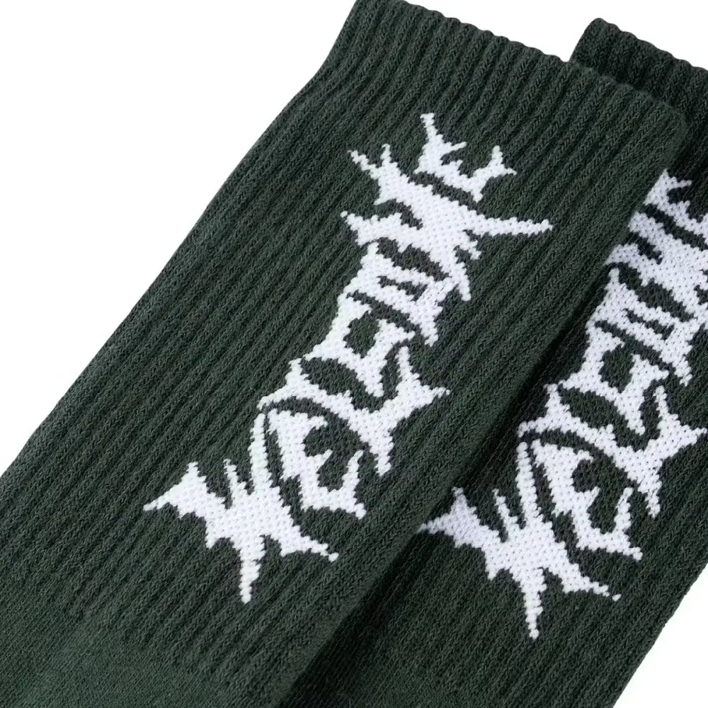 Welcome Skateboards Vampire Forest White Socks