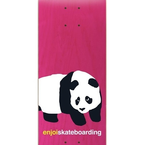 Enjoi Peekaboo Panda Pink R7 8.5 3 Pack Skateboard Decks