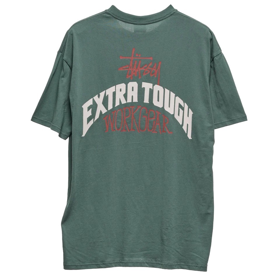 Stussy Extra Tough Moss Green T-Shirt [Size: S]