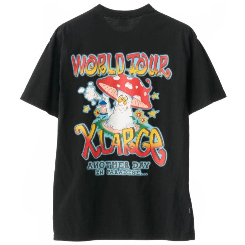 XLarge World Tour Pigment Black T-Shirt